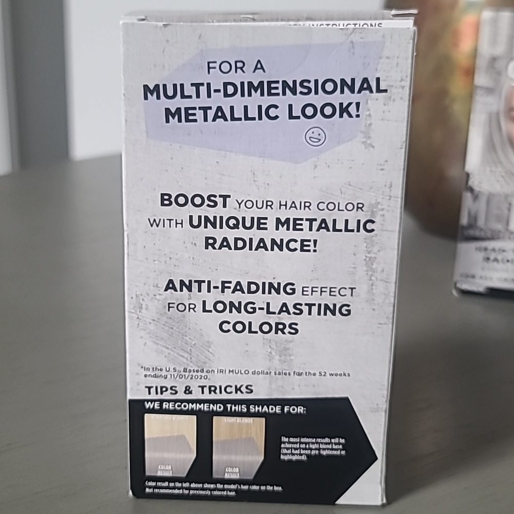 Schwarzkopf got2b Metallics Hair Color - Metallic Silver Set Of 2 - Picture 3 of 4